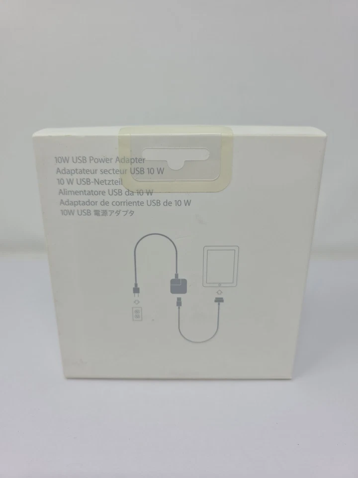 Apple Original Power Adapter Home Charger Head - White (MC359LL/A) 30 pin Cable - Image 3 of 4