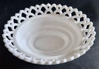 Wilkerson REPRODUCTION of Westmoreland Atterbury Bon Bon Dish with Lace Cutout