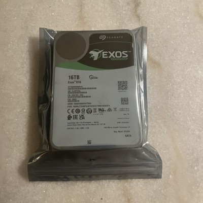 SEAGATE EXOS X16 16TB HDD SATA 7200 RPM 3.5'' - 2KK103-003 ST16000NM001G