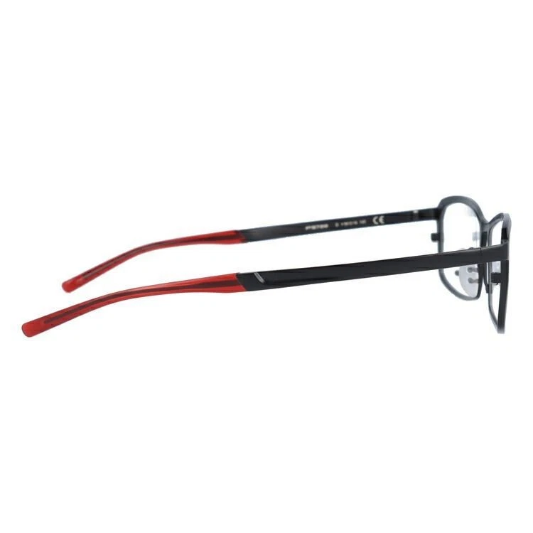 PORSCHE DESIGN P8722-D 黑色/红色眼镜 56□16-145 日本制造 — 第 4/4 张图片