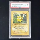 1999 Pokemon Jungle 1st Edition Pikachu PSA 8