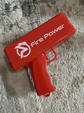 Unkenbo Fire Power red Money Machine Cash Bill Shooter Prop Gun Make It Rain