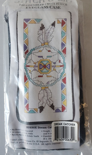 Alice Peterson Stitch & Zip Needlepoint Kit Eyeglass Case Dream Catcher #SZ630X