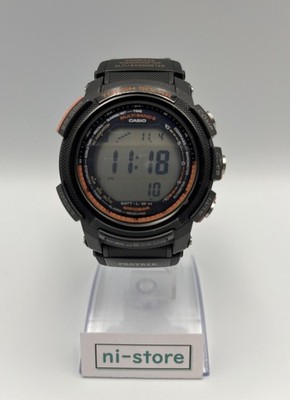 CASIO PROTREK PRO TREK PRW-2000CA men Quartz Black Watch Japan - Rank C