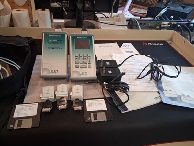 Scope WireScope 155 + Fiber SmartProbe Cable Tester 1300nm for parts