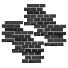 6 Pcs Bathroom Peel and Stick Backsplash Tiles Adhesive for Kitchen