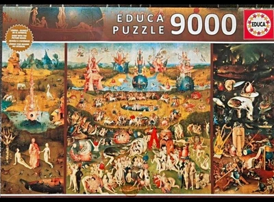 Educa Puzzle El Jardín de las Delicias / Garten der Lüste (Bosch) Nr. 14831 - Bild 1 von 3