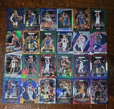 NBA Golden State Warriors Prizm Color Parallel Rookie 24 Card Lot Collection