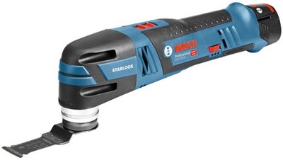 Bosch 10.8V cordless multi-tool (with,battery,charger,case) GMF10.8V-28
