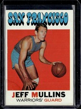 1971-72 Topps #115 Jeff Mullins San Francisco Warriors EX (stain)