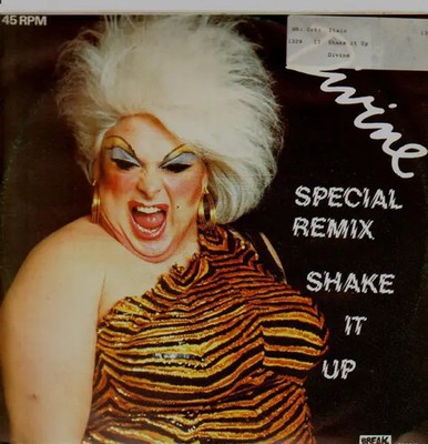 Divine Shake It Up Vinyl Single 12inch NEAR MINT break