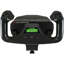 Logitech Core PC Pro Flight Yoke System in Black - 945-000023