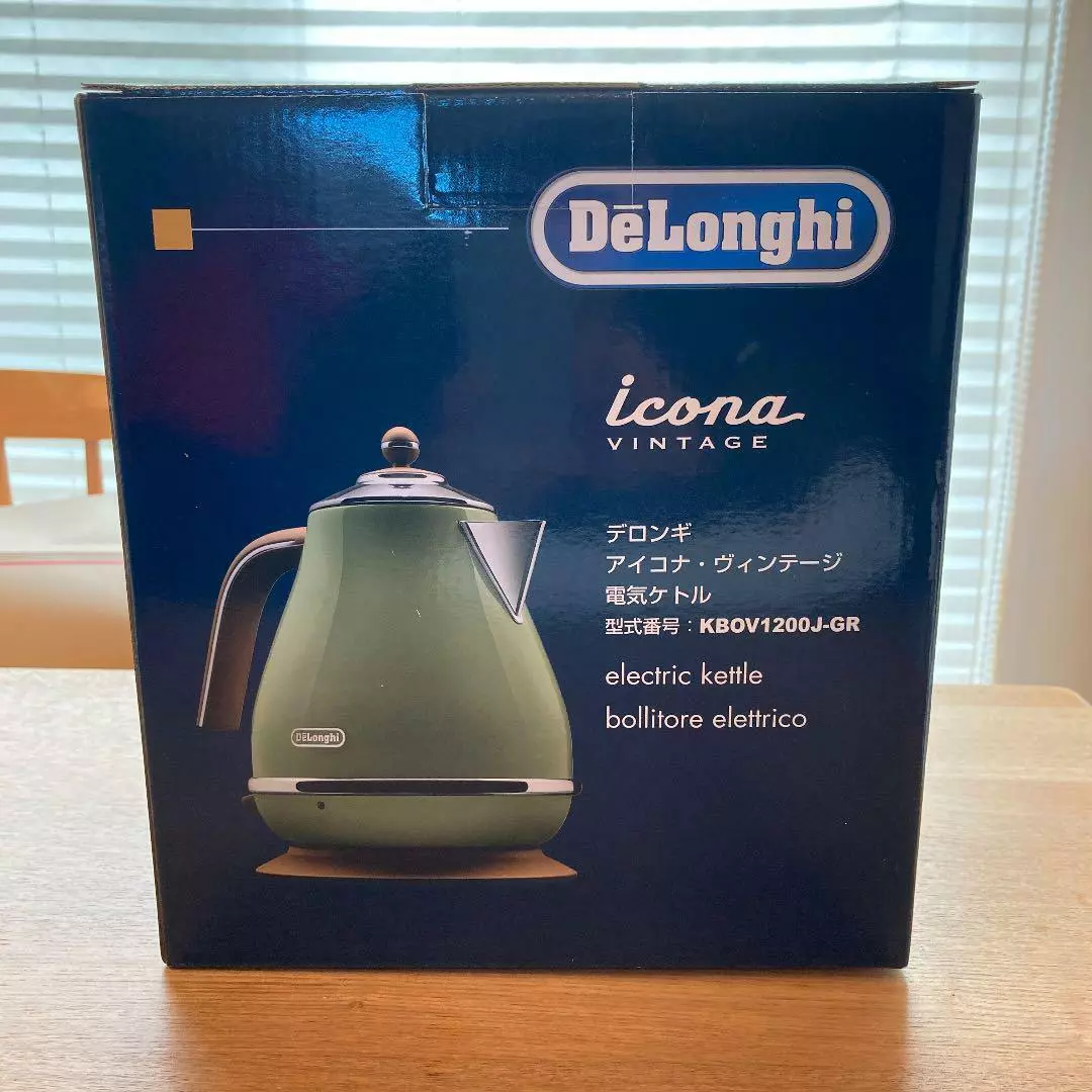 Delonghi ICONA Vintage Collection Electric kettle 1.0L KBOV1200J