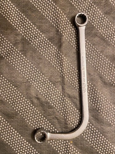 Snap On Tools M3516 1/2" Fuel Water Pump Obstruction Detroit Curved Wrench 12PT