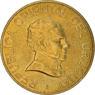 標本 Uruguay Thronistes rouxi 29mm Uruguay 2 Pesos Coin | Joe Gervasio Artigas | 1998 - 2007 | eBay