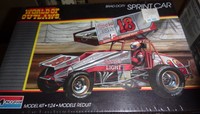 Monogram Sprint Car Model Car Mountain Kit Brad Doty 18 World Of Outlaws Monogram Sprint Car Model Car Mountain Kit Brad Doty 18 World Of Outlaws