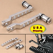 Heel Toe Shift Lever W/Shifter Peg For Harley Softail Ultra Limited Road King