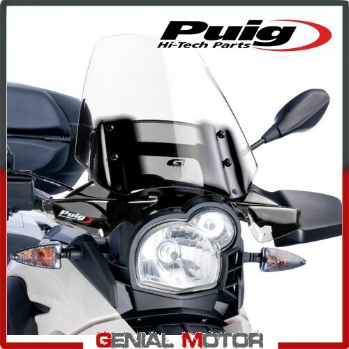 Puig Windschutzscheibe 5645W: Transparent, Aus 3 Mm Methacrylat – Aerodynamischer Schutz Für Motorräder