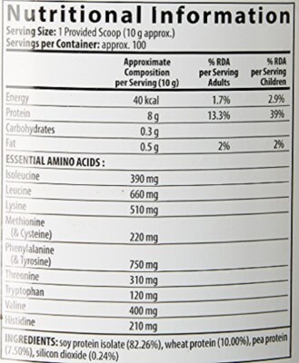 Pack of 2 Nutrilite All Plant Protein powder 1kg sourced from tri