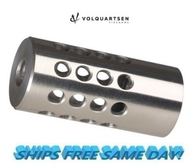 Volquartsen 32-Hole Compensator, Ruger 10/22 0.920 Bull Barrel, SS #VC1032 S 920