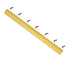 E04021 - Scraper Box Plow Blade W Bolts Fits Some Gannon 12x6x79.63 E04021 - Scraper Box Plow Blade W Bolts Fits Some Gannon 12x6x79.63
