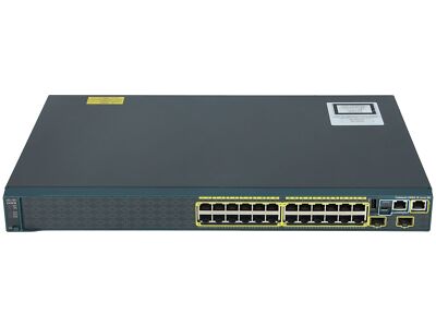 CISCO - WS-C2960S-F24TS-S - Catalyst 2960-SF 24 FE, 2 x SFP, LAN Lite