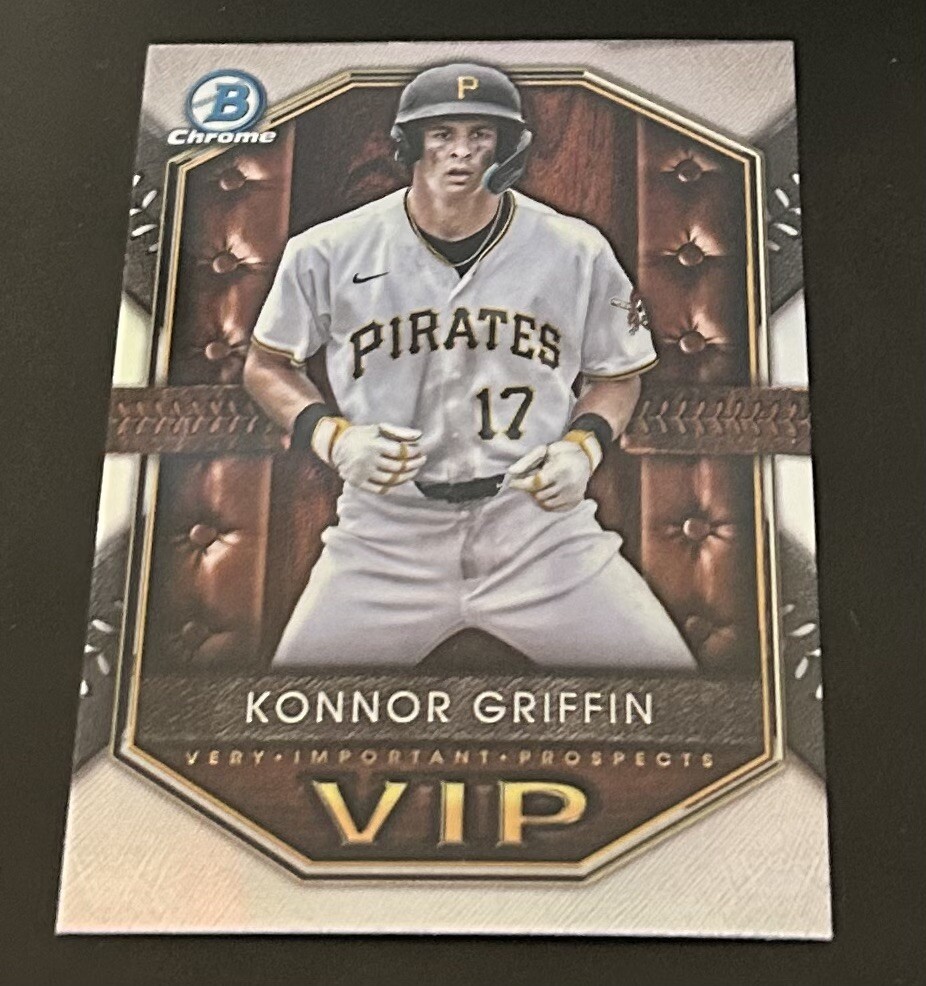 2025 Topps Bowman Chrome Konnor Griffin VIP VIP-20 Pittsburgh