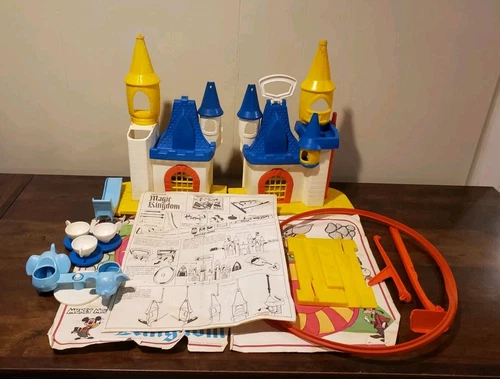 Vintage 1977 Hasbro Weebles Mickey Mouse's Magic Kingdom Castle Playset