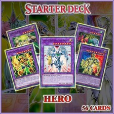 JADEN HERO DECK 56 | Elemental Clayman Flame Wingman Mariner Avian Fusion YuGiOh