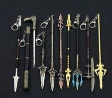 1/12 Spear Lance Halberd Sword For Alexios Leonidas Odyssey 6'' Action Figure