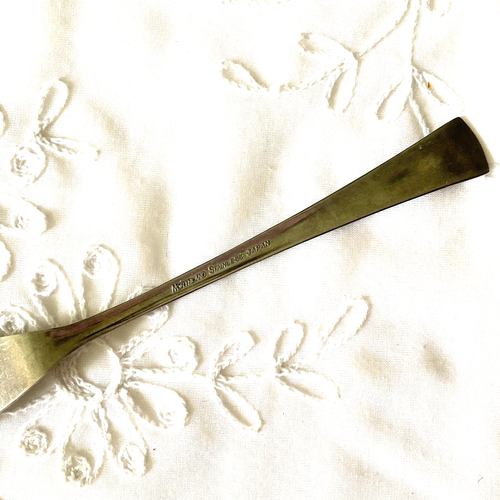 Northland Edelstahl Buttermesser Pasadena Muster Blume Japan guter Zustand - Bild 6 von 7