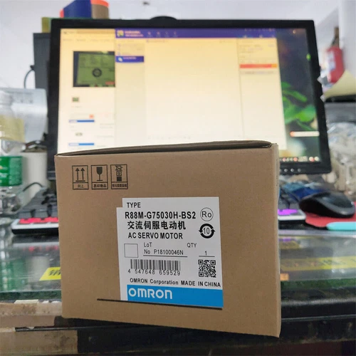 1Pcs New Omron R88M-G75030H-BS2 Servo Motor R88MG75030HBS2
