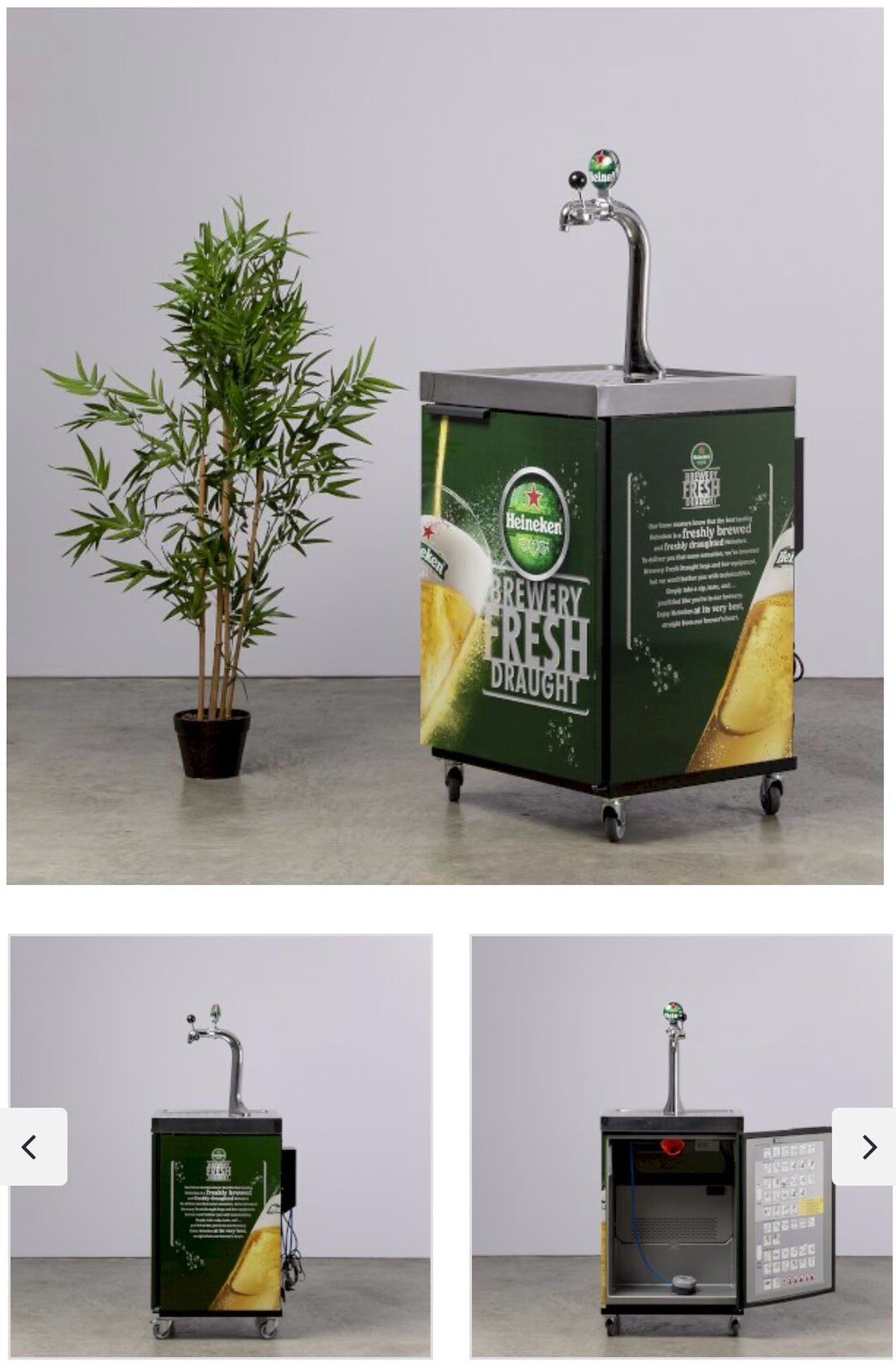 Heineken / Birra Moretti David Unit Beer Tap Kegerator eBay