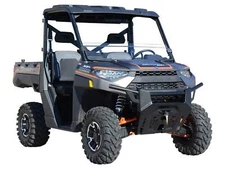SuperATV Scratch Resistant Half Windshield for Polaris Ranger XP 1000 (2017+)