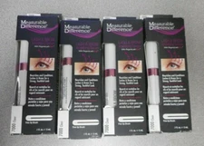 LOT OF 4 MEASURABLE DIFFERENCE LASH & BROW AMPLIFYING SERUM 7000 CLEAR 0.1oz EA