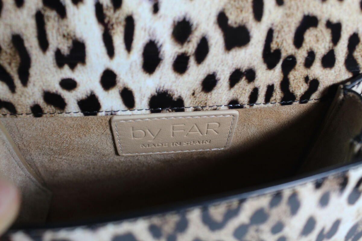 BY FAR - NEW $580 LEOPARD-PRINT BY FAR - NEW $580 LEOPARD-PRINT