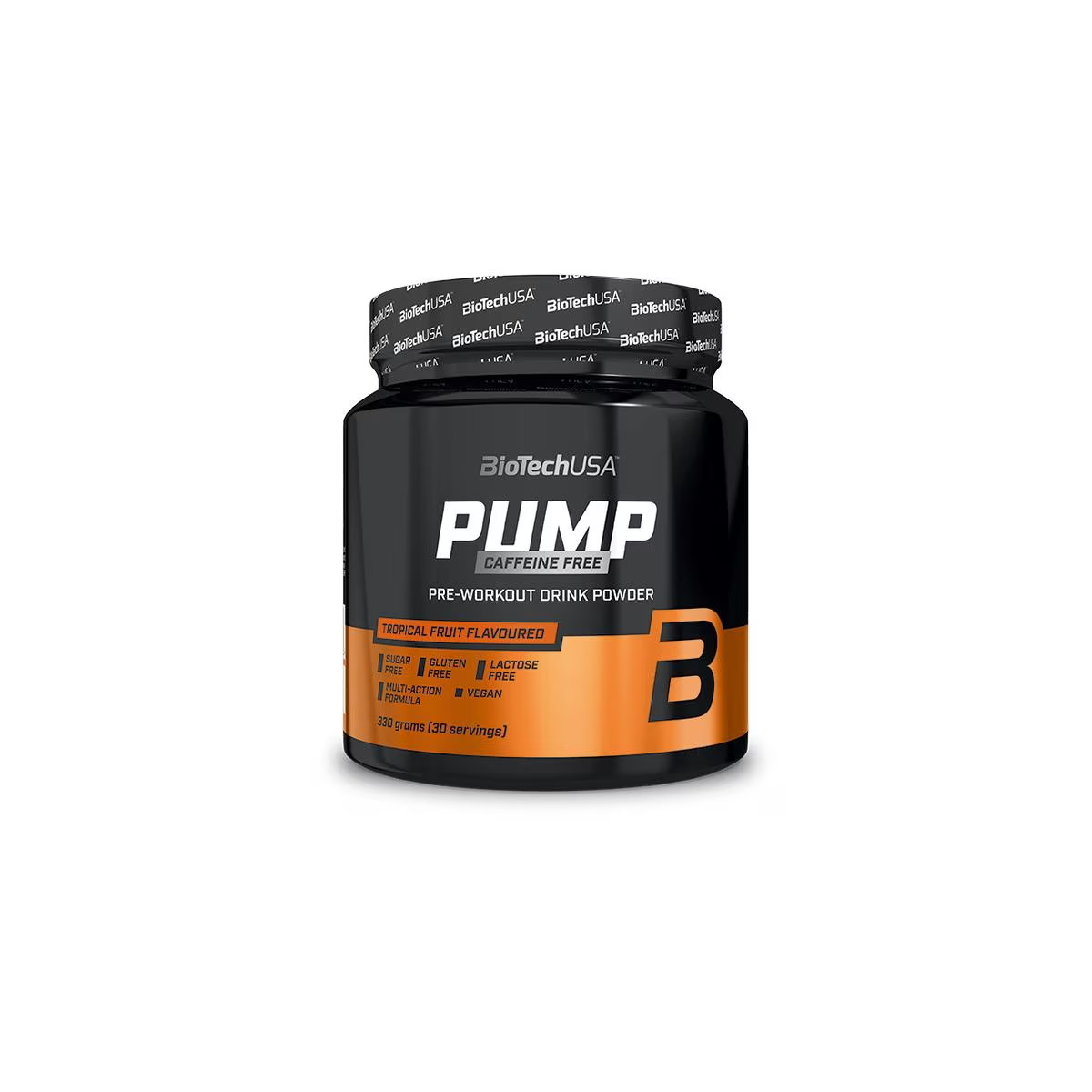 BioTech USA Pump Caffeine Free 330g Booster Pre Workout (72,64€/Kg)