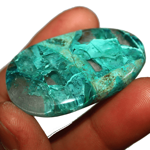 15.4g Natural Malachite Chrysocolla Quartz Rare Collectible Gem Mineral Crystal - Picture 5 of 13
