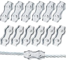 Maitys Poly Rope Connector Wires Splicer Galvanized Steel Connector for Electric