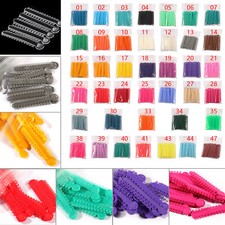 1040 Pcs Dental Ortodoncia Elástico Ligaduras Bandas de Goma para Brackets