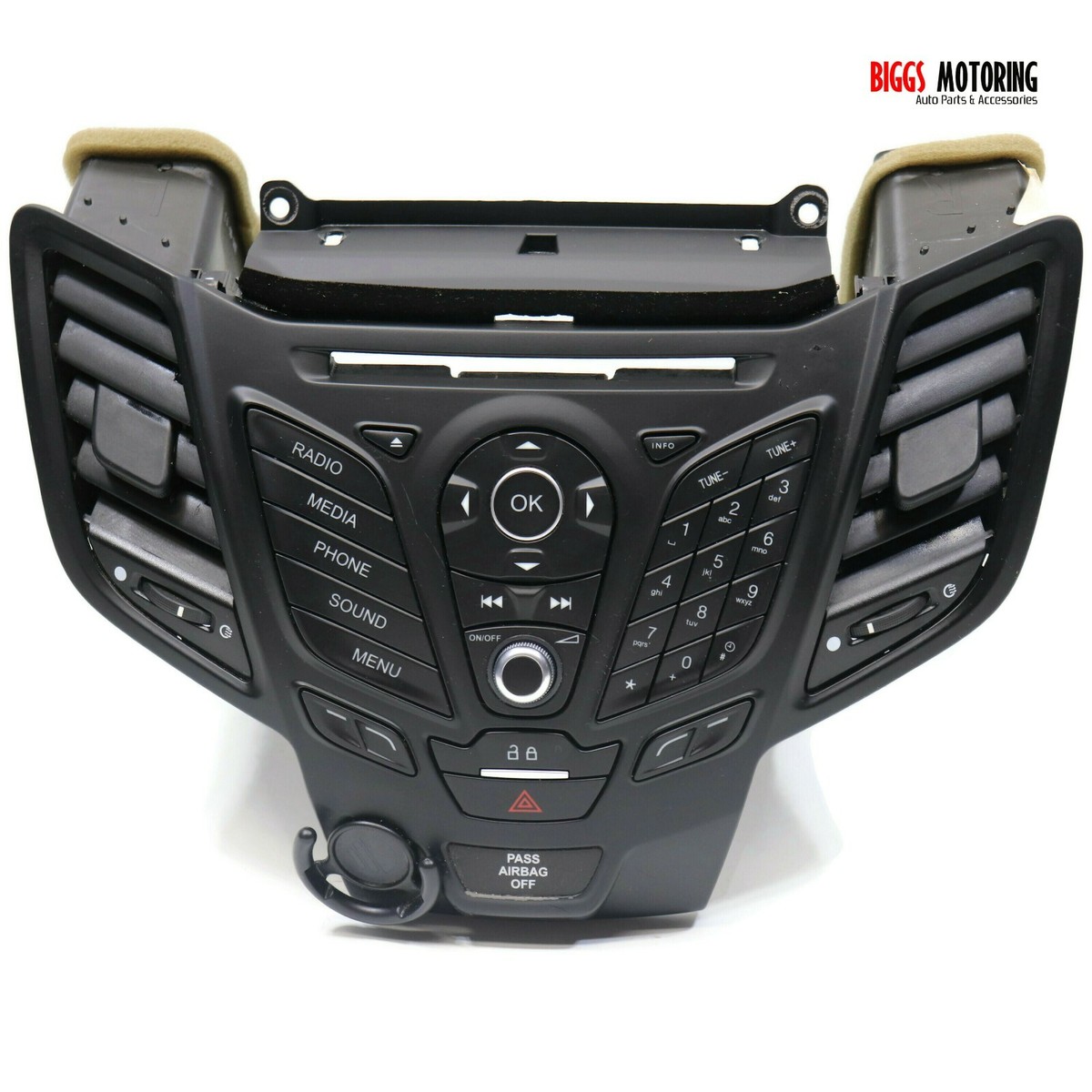 2015-2017 Ford Fiesta Radio Face Control Panel D2BT-18K811PA | eBay