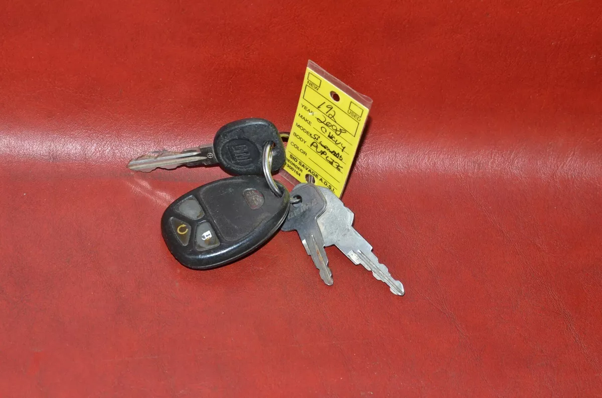 Chevy truck 2024 key fob
