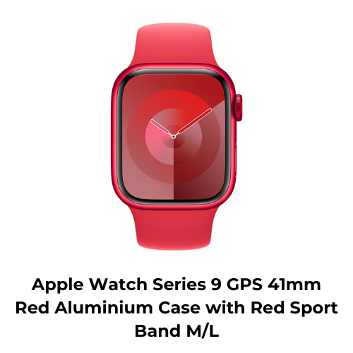 Apple Watch Series 9 GPS 41mm Red Aluminium Case with Red Apple Watch Series 9 GPS 41mm Red Aluminium Case with Red