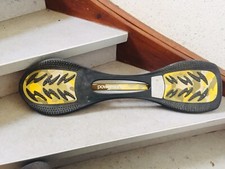 Powersurfer Plus JD BUG Waveboard Schwarz Gelb Guter Zustand Skateboard