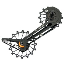 KCNC Road Oversize Pulley Wheel Cage For SRAM Red/Force/Rival Mechanical , Black