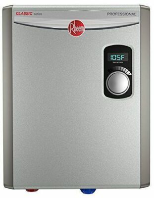 RHEEM RTEX-18 PROFFESIONAL Tankless Instant Electric Water Heater 240VAC, 18Kw