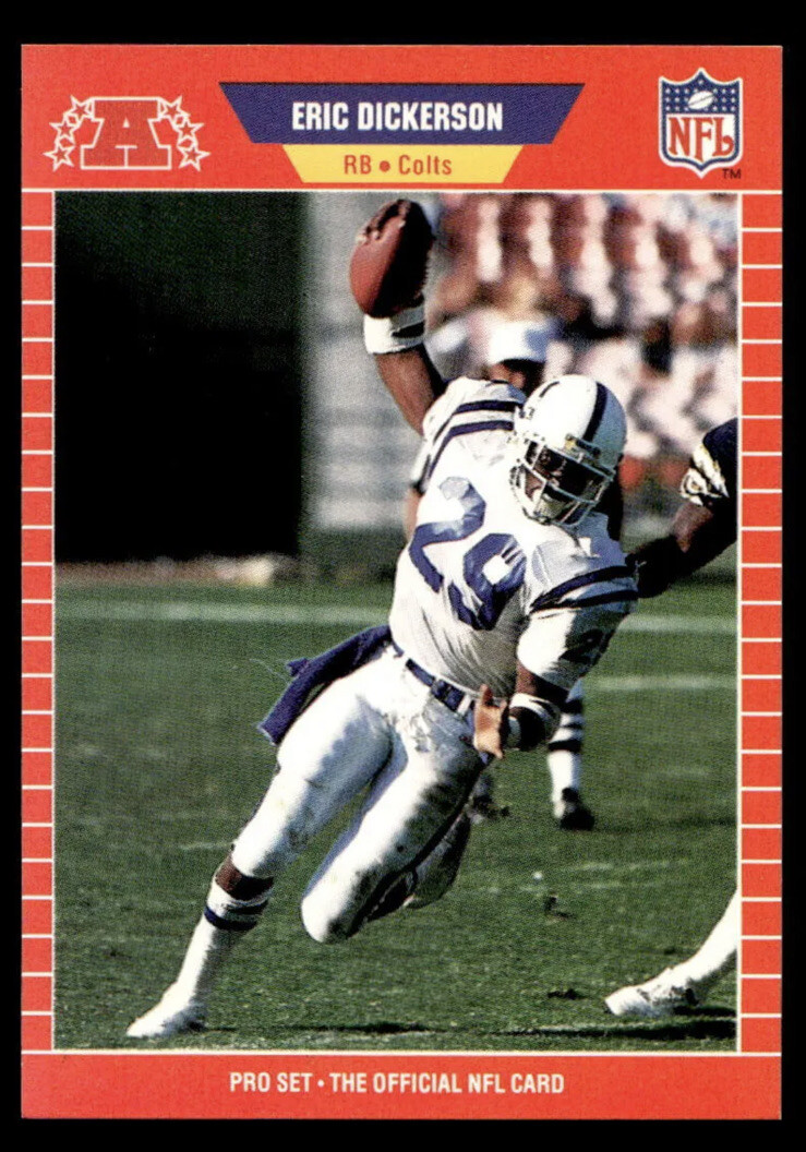 1989 Pro Set - #455 Eric Dickerson