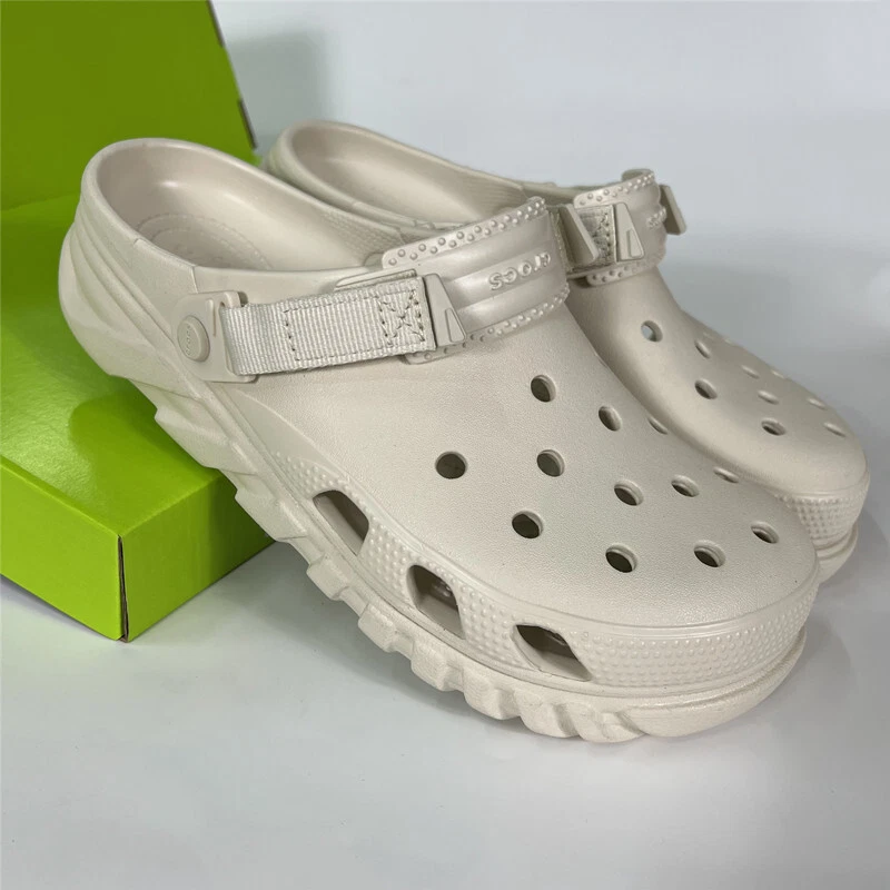 Crocs Duet Max II Unisex Adulto Cueva Zapatos Equipo Gusano Parte Inferior Gruesa Zapatos de Playa Foto 3 de 4