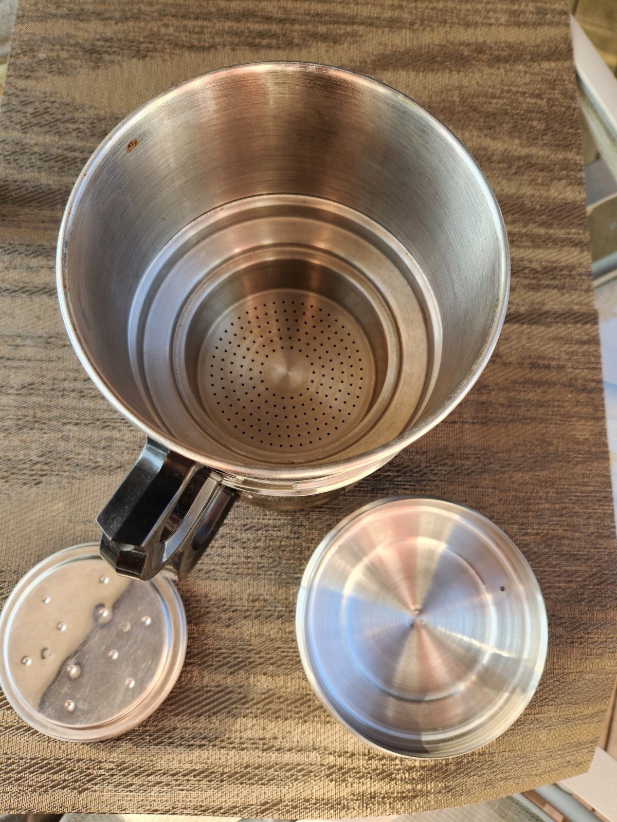 Vintage Lifetime Cookware Stainless Steel Drip Coffee Maker eBay