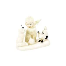 Dept 56 Snowbabies STRINGING YOU ALONG Snowbaby Figurine 6014152 2024 BRAND NEW